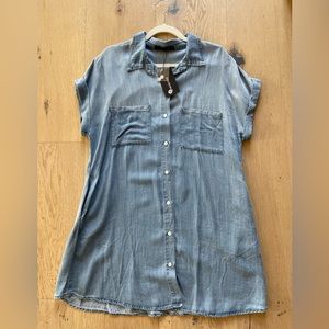 Soft denim dress
